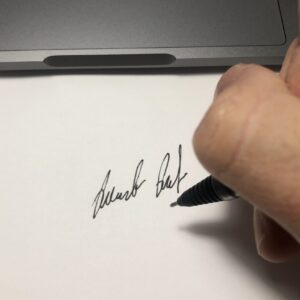 Creare una firma scritta a mano con iPhone e iPad